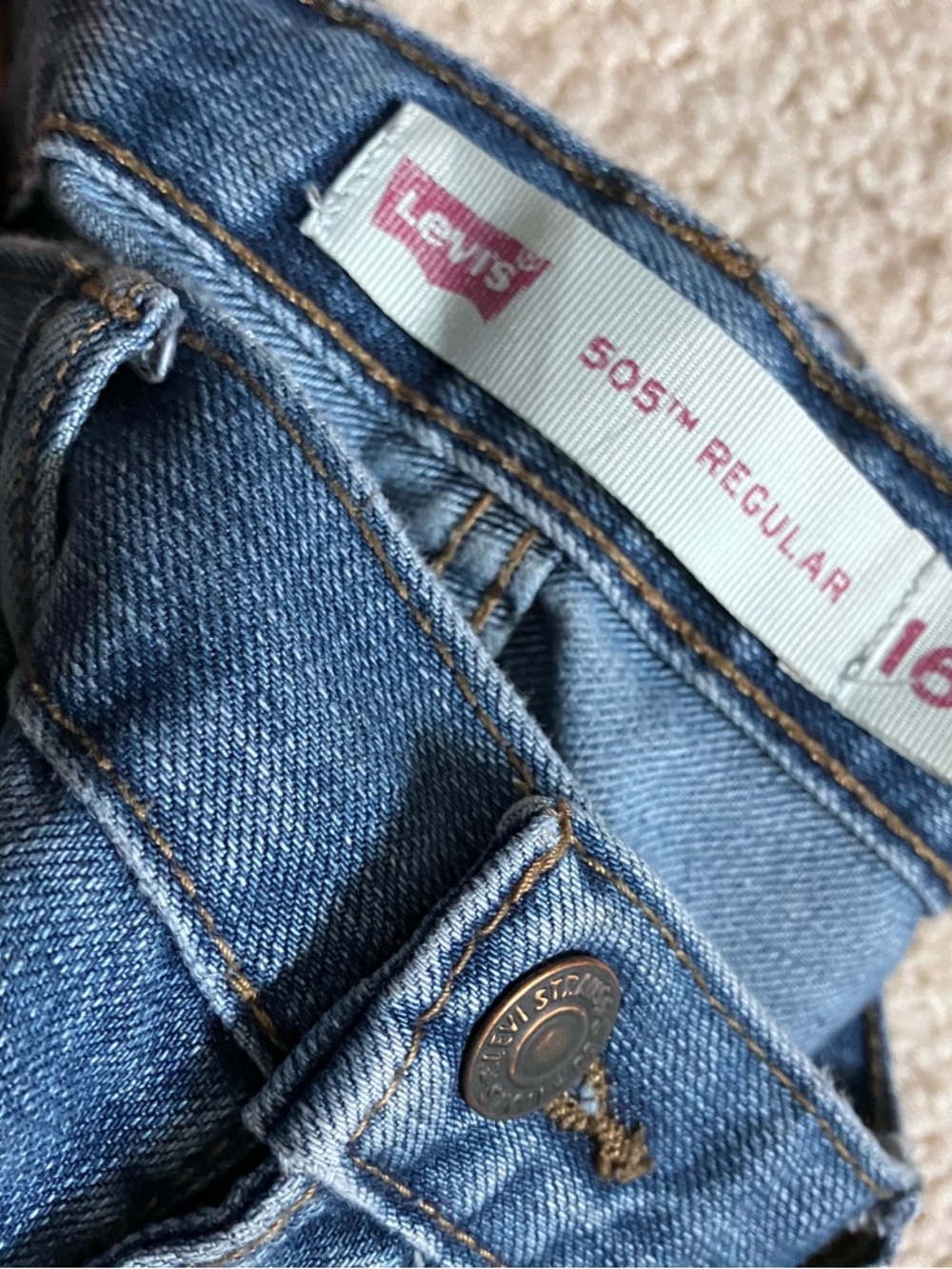 Levi's 505™ Regular boys 16, crewcuts 16 cargo pants